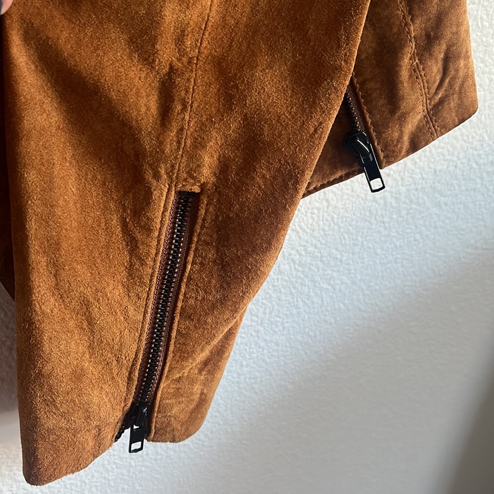 Suede Moto Jacket - Picture 4 of 8